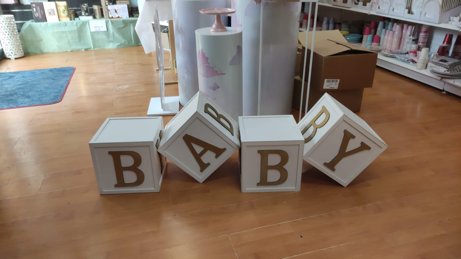 Cubi baby shower